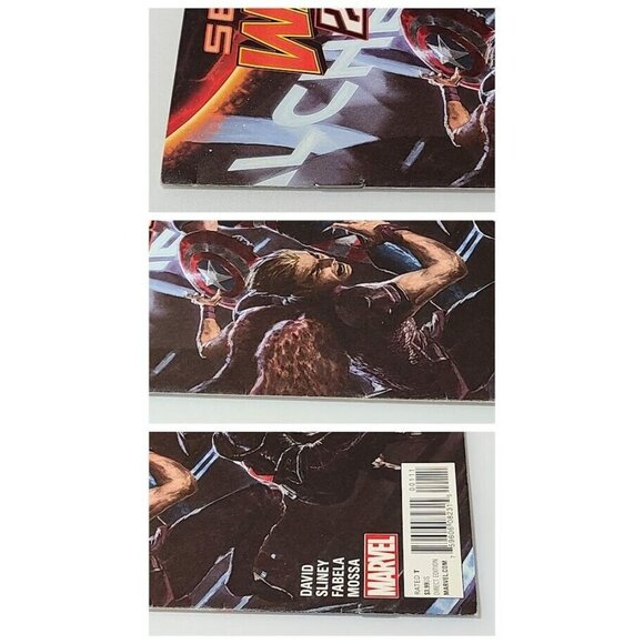 Secret Wars 2099 1 Marvel Comics 2015 VG Dave Rapoza Cover A 1st Avengers Key - Picture 3 of 16